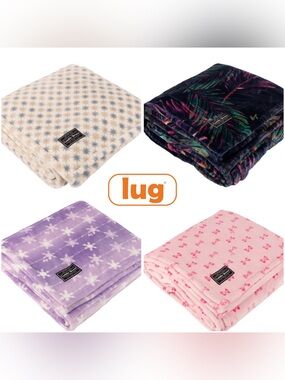 Lug Cuddle Throw Blanket NWT